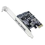 ASM1061 pciexpress est une carte d'extension SATA à puce unique, de pciexpress à deux contrôleurs hôtes SATAIII 6 Go/s, offrant des fonctions de niveau serveur pour les ordinateurs de bureau