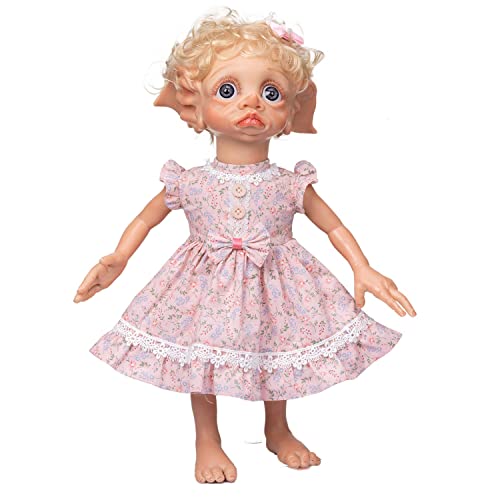 Pinky Lovely Fariy Elf Reborn Baby Doll Girl 17inch 45CM Real Life Newborn Baby Doll Toy
