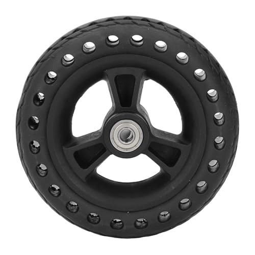 6 Inch TPE Rubber Wheel 75KG Load Bearing Hand Cart Replacement Wheel for Hand Carts with Compatible Specifications