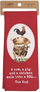 Primitives by Kathy Kitchen Towel - A BBQ