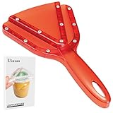 Uinxan Jar Opener for Weak Hand & Seniors with Arthritis,Easy Twist Off Bottle Caps,Patent | Unique Kitchen Gadgets, Christmas Gifts for Elderly/Women/Men (Red)