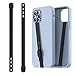 Casecond 3 PCS Phone Loop Strap Clip Finger Grip Holder Stretchable Flexible Elastic Silicone Hand Band Ultra Slim Adjustable Wireless Charging Universal for Most Phones Cases Black Pink Blue
