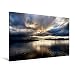 Produktbild Premium Textil-Leinwand 120 x 80 cm Quer-Format Guten Morgen Norwegen | Wandbild, HD-Bild auf Keilrahmen, Fertigbild auf hochwertigem Vlies, Leinwanddruck von Christiane Calmbacher