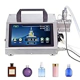 Automatische Flüssigkeitsfüllmaschine mit digitalem Touchpanel | Peristaltische Füllung für Öle, Honig und Kosmetik | tragbar und leicht mit 3 Düsen