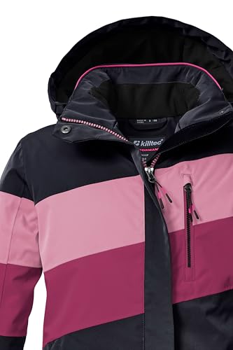 Chaqueta funcional killtec para niñas ideal para esquí y días de nieve 3