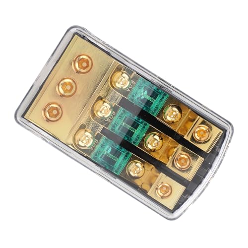 Bloc de distribution de fusibles 60A calibre 0 2 4 pour stéréo auto