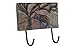 Produktbild storeindya Rustikale Holzwandhaken Multi-Utility Wall Hooks Mantel Schlüssel Hut Schal Taschen Handtuch Kleiderbügel 2 Metallhaken mit Hand geschnitzten Elefanten Design Haus und Büro Dekor