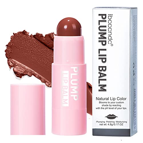 ZCSXK voluminizador Labios | Bálsamo Labial 4 Colores | Sueros Naturales para el Cuidado los Labios Brillo Labios día y Noche, para Labios más llenos, humectante Labios