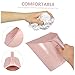 PRETYZOOM Ergonomic Handheld Dustpan Pink Long Handle Dust Pan Only for Room Office Portable Trash Shovel