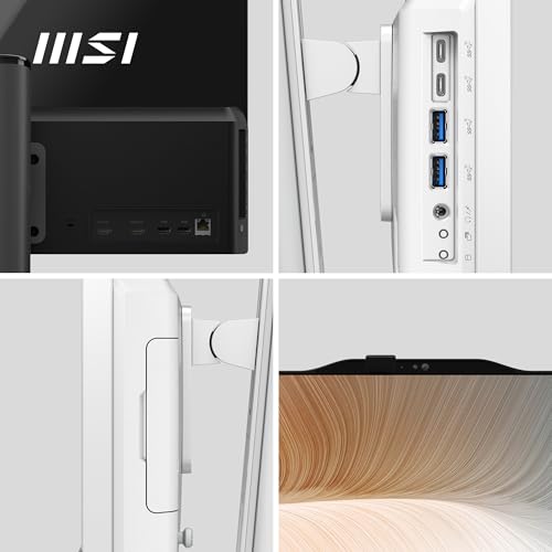 MSI Modern AM272P 1M PC tout en unstation de travail Intel Core 7 68 6 cm 27 1920 x 1080 pixels PC All in One DDR5 SDRAM SSD Windows 11 Pro Wi Fi 6E 802.11ax Neuf - vue 8