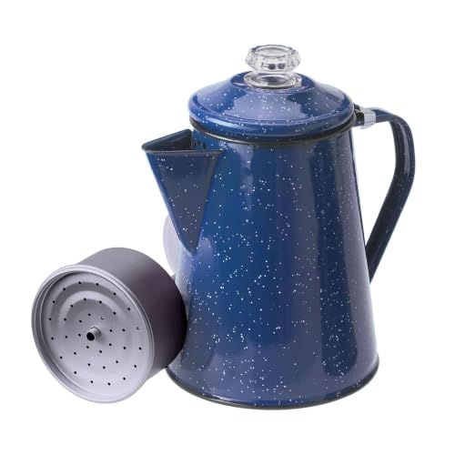 Enamelware Campfire Percolator Coffee Pot