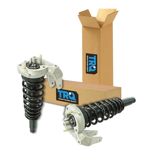 Image of TRQ Front Strut & Coil Spring Assembly Set Driver & Passenger Sides Compatible with 08-13 Cadillac CTS AWD All Wheel Drive