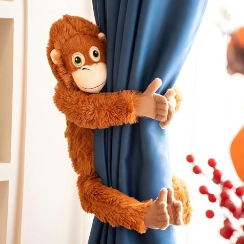 Djungelskog 64cm/25inch Orangutan, Gorilla Plush, Gorilla Stuffed Animal, Soft Plushies Pillow Gifts for Kids Girlfriend Birthday Christmas Day