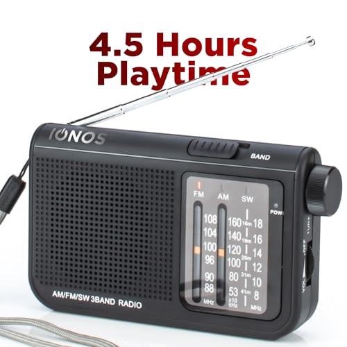 Ionos Breda Pocket Radio Fm Am And Short Wave Bands 3W - 3
