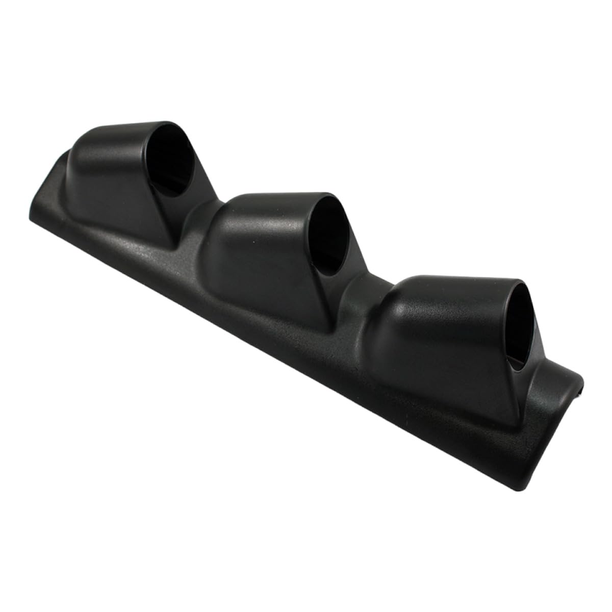 Photo 1 of UHANBUT Triple Pillar Gauge Pod Holder - Black, 3-Hole 52mm Plastic
