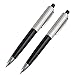 Oulensy Fun Electro Pen 2pcs, Bille en Plastique Noir D'écriture Stylos Shocking Stylo À Bille Prank Trick Joke Jouets Pen Drôle Gadget Prank Toy pour Les Élèves du Secondaire