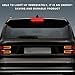 Fkewp Third Brake Light, 24 LED 12V Car High Mount 3RD Brake Tail Light Stop Lamp Assembly, Waterproof High Level Rear Stop Lights Bar Braking Lamp for Sedans SUVs Trucks