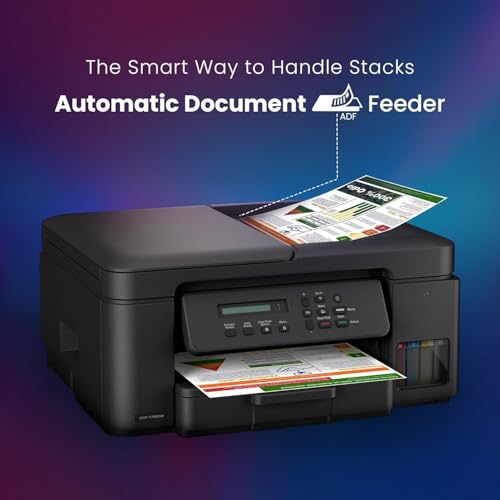 Image of B Printer Ink Tank DCP-T730DW (New Launch) WiFi Auto Duplex Color Multifunction Printer (Print Scan Copy), ADF, Print Upto 15K Pages Black & 5K in Color Each for(CMY), Extra Black Ink