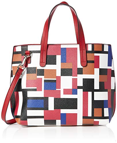 N.V. Bags 364, Bolso de mano para Mujer, Rojo