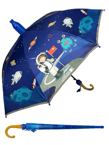 Paraguas niños con protección UV y funda plástica impermeable integrada