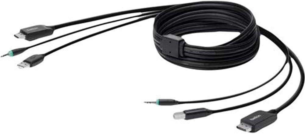 Belkin DisplayPort + USB A/B +Audio Combo Cable