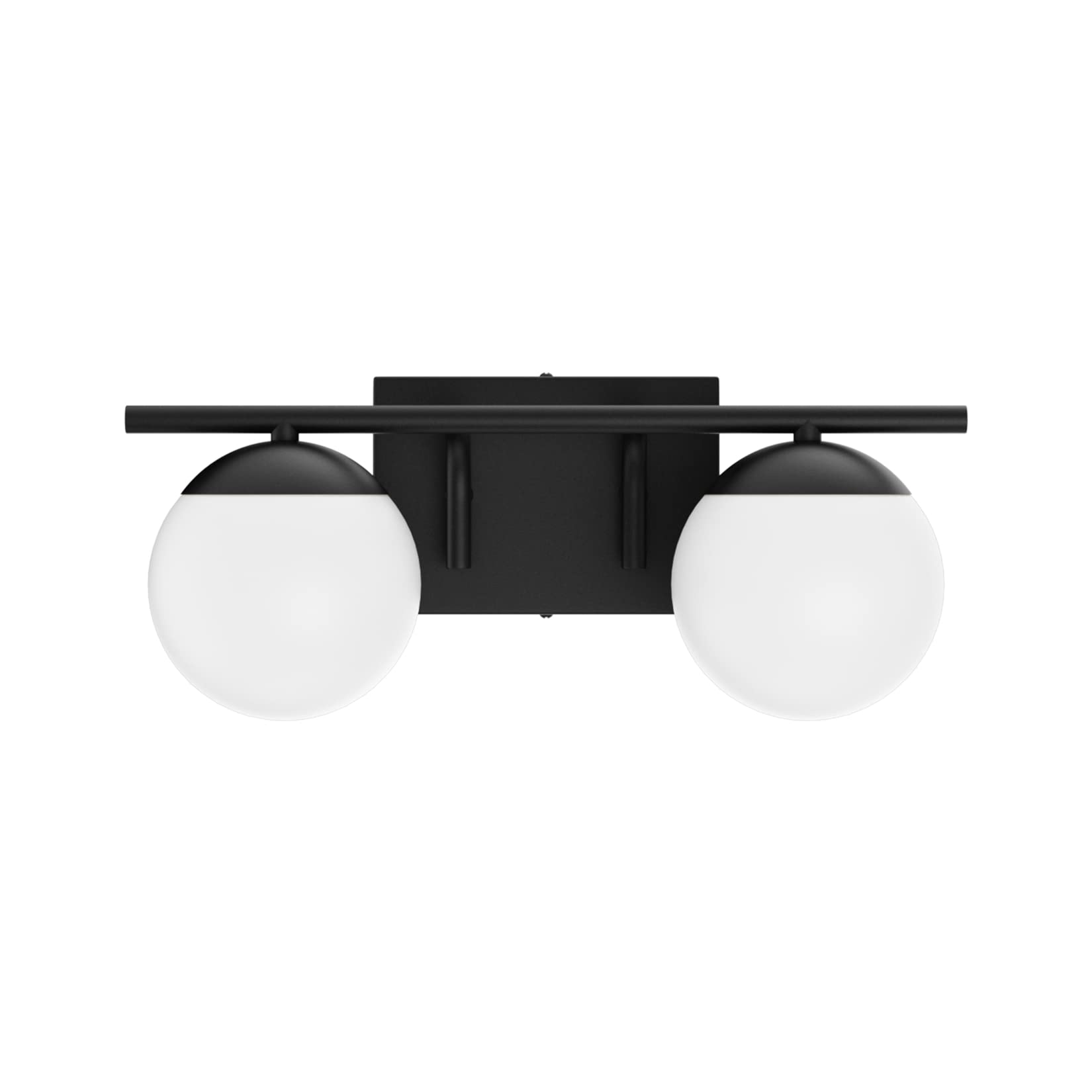 Ralbay Black Bathroom Vanity Light 2Light Mid Century Modern Bathroom