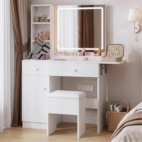 Haewon Convertible Vanity and Workstation