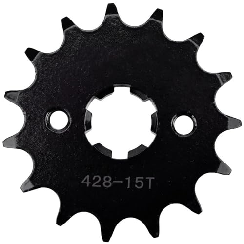 Pignon avant 428 15 dents améliore la transmission Yamaha TZR125