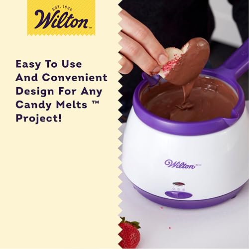 Wilton Candy Melts Candy Melting Pot - Melt Station for Chocolate & Fondue - Features Dishwasher-Safe Insert & Easy-Pour Spout - Fits on a Tabletop - 2.5-Cup Capacity by Wilton - Image 4