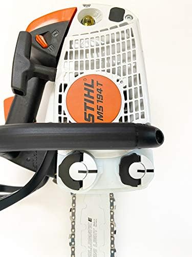 Ergonomisch geformter Top-Handle-Griff der Stihl MS 194 T für präzise Einhandbedienung.