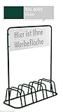 Maße des Fahrradständers: Höhe 126 cm x Breite 102 cm x Tiefe 42 cm