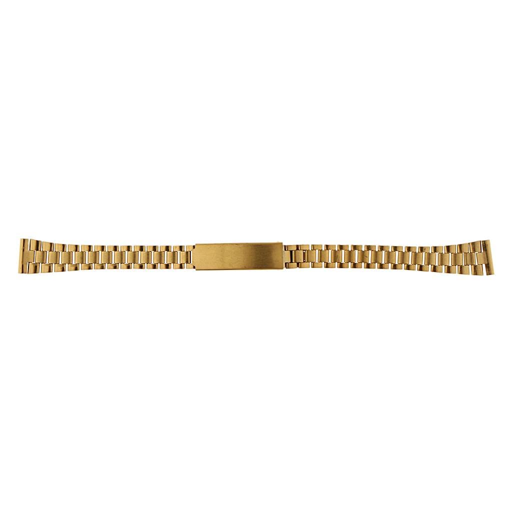 LOOM TREE® Men Gold Stainless Steel Watch Band Strap Metal Replacement Bracelet 12mm| Watches, Parts & Accessories | Wristwatch Bands (B09ZTTM2Q7) Amazon Price History, Amazon Price Tracker