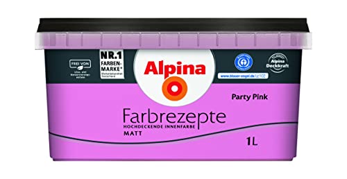 Preisvergleich Produktbild Alpina Farbrezepte Party Pink matt 1 Liter