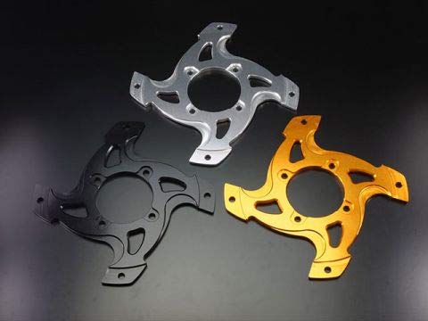 Gcraft(ジークラフト) ホイールスペーサー 10インチ用 手裏剣タイプ シルバー 39111