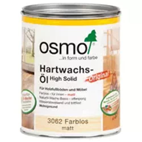 Osmo Hartwachs-Öl Original Farblos Matt 2 50 l - 10300050
