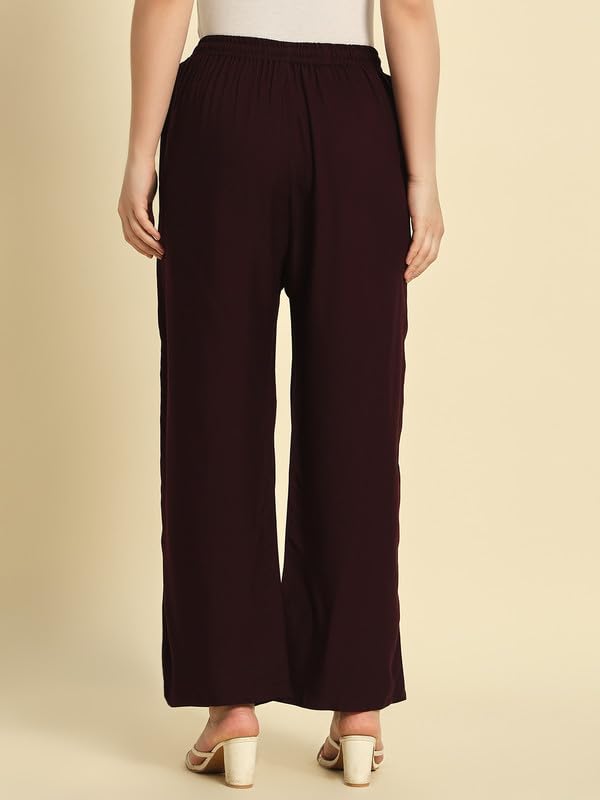 Image of Soft Colors Women Regular Fit Pocket Palazzo