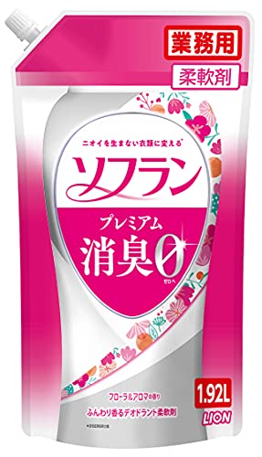 【業務用 大容量】ソフラン プレミアム消臭 フローラルアロマの香り 柔軟剤 1.92L