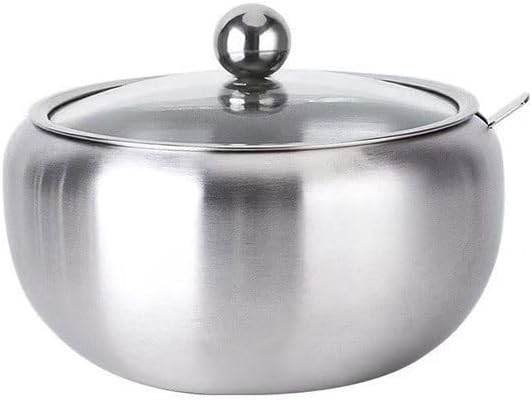 Thickened Stainless Steel Seasoning Jar Kitchen Utensil Storage Box for Seasonings