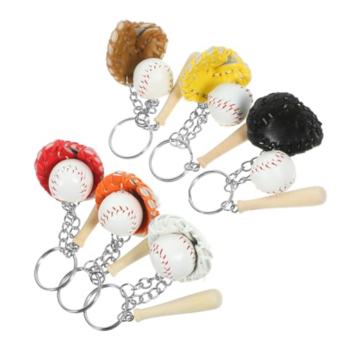 Porte-clés de baseball jaune Hemobllo, l'accessoire idéal pour suspendre à votre sac à dos