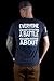 Til Valhalla Project Be Kind Graphic Tee | American Flag Gifts for Men | Mens Shirts for Gym & Fitness | T-Shirts for Men | Proudly Printed in The USA | Navy X-Large