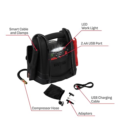 Schumacher Electric SL1562 Jump Starter & Compressor
