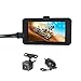 Produktbild OBEST Biker Kamera Motorrad Dash Cam 1080p Dual Lens Videorekorder Motorrad Dash Cam Sport Action Kamera 3" LCD-Bildschirm 170 Grad Winkel Nachtsicht