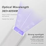 Layhou Handheld Nail Light Therapy Machine Small Quick Dry Nail Baking Lamp Rechargeable Therapy Lamps - Image 2