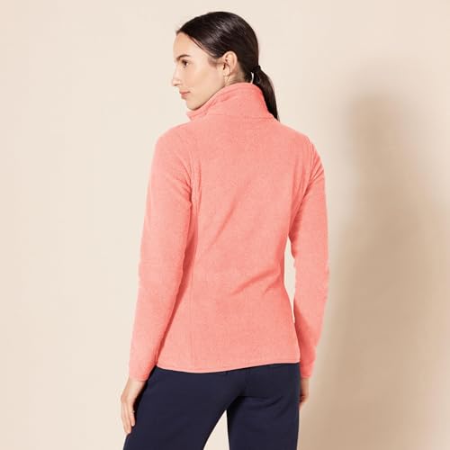 Image of Amazon Essentials Women's Classic-Fit Full-Zip Polar Soft Fleece Jacket, Outerwear Coat with Cuffs (Available in Plus Size)