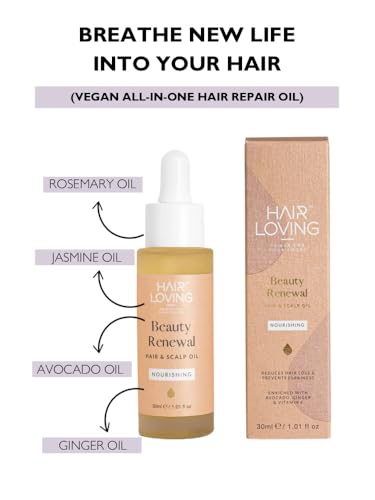 Hair Loving™ Beauty Renewal Hair Growth Oil For Women & Men, Gold, 50 ml (Pack of 1) - Image 3