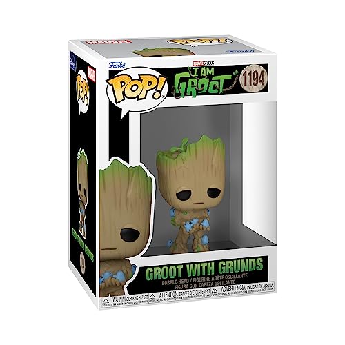 Funko POP! Marvel: Guardians Of the Galaxy, Groot With Grunds, Groot Shorts, Collectable Vinyl Figure, Gift Idea