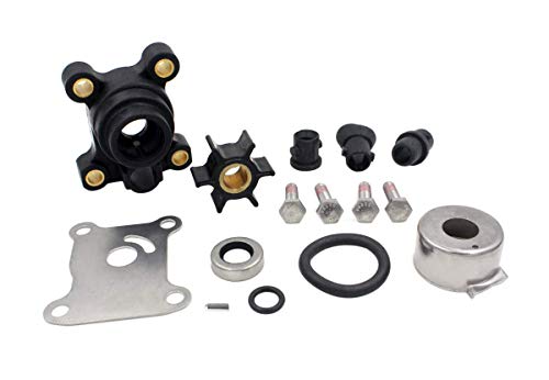 UANOFCN Impeller Water Pump Repair Kit for Johnson Evinrude 394711 0394711 18-3327 9.9-15 HP Outboard Water Pump Kit with Housing