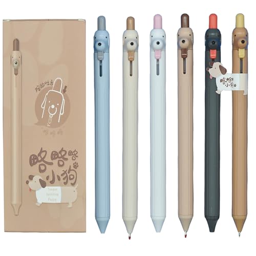 Stylos à bille rétractables à encre gel Maydahui : lot de 12 fournitures pour école et bureau