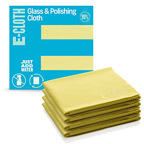 E-Cloth Glass & Polishing Cloths, Premium Microfiber Glass Cleaner, Great