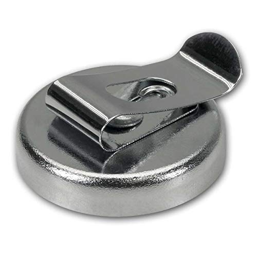 Magnetischer Gürtelklipp Mini Werkzeughalter Ø32mm, Magnet-Clip als Werkzeughalter, Gürtel-Clip magnetisch